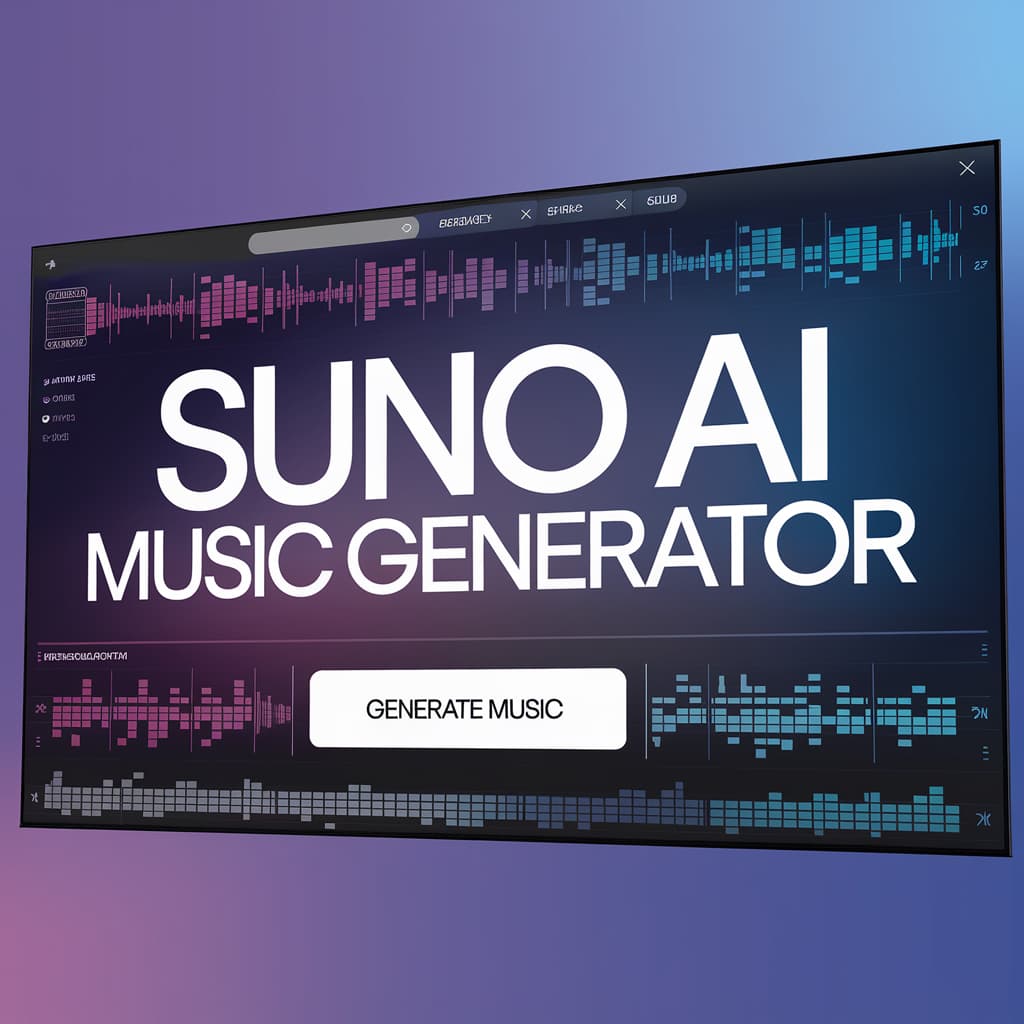 Suno AI Music Generator Interface